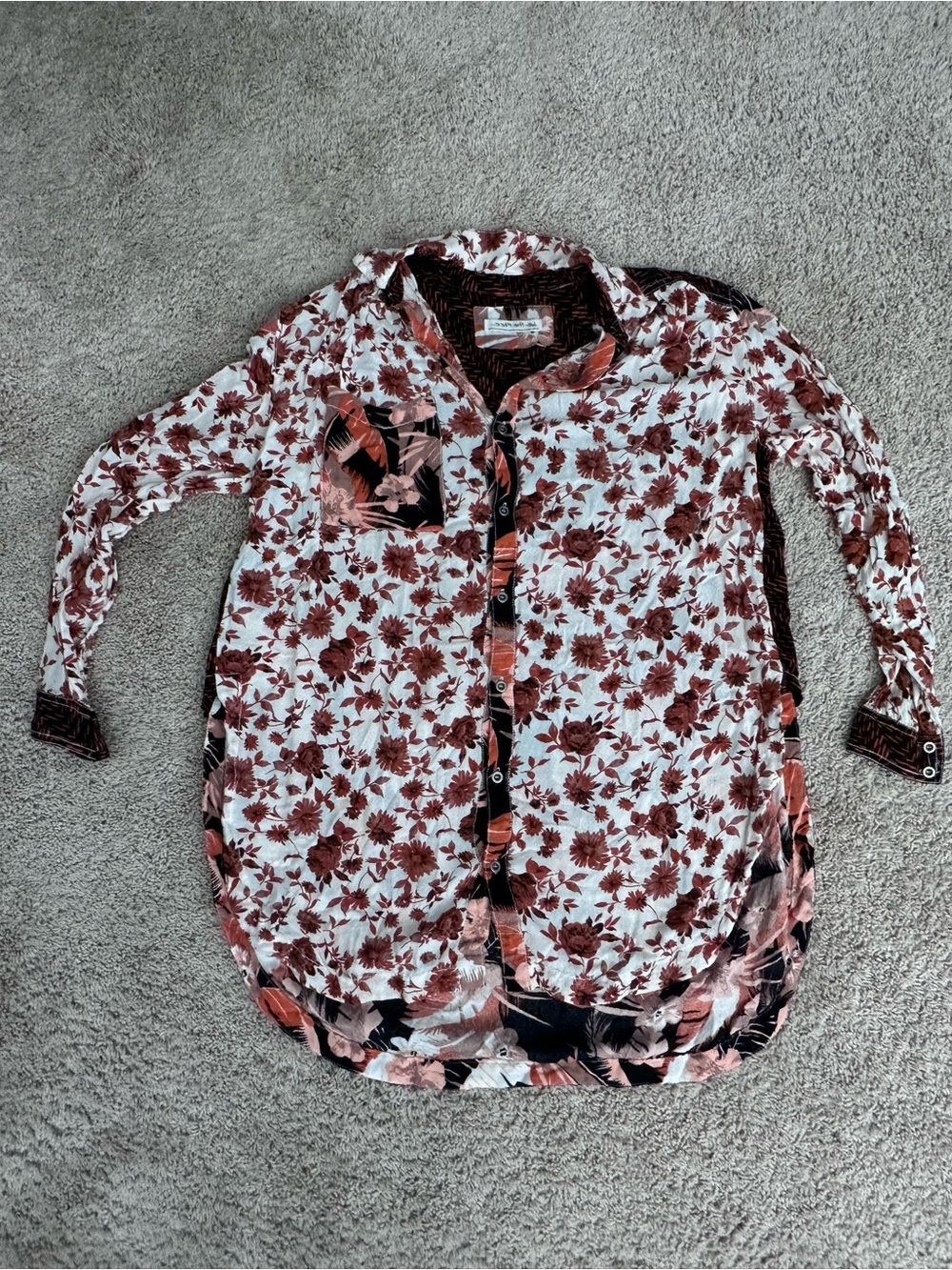 We The Free Fall Pattern Button-Up